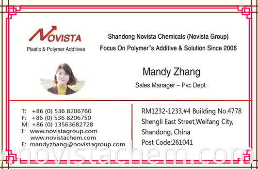 mandy name card